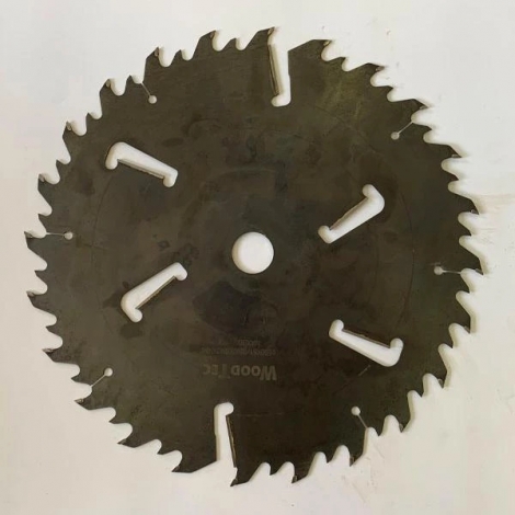 Пила дисковая Ø550 х 50 х 5,1/3,5 Z = (18 + 18) + 6 WoodTec