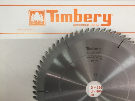 Дисковая пила для торцовочных станков Timbery 350x50 z72