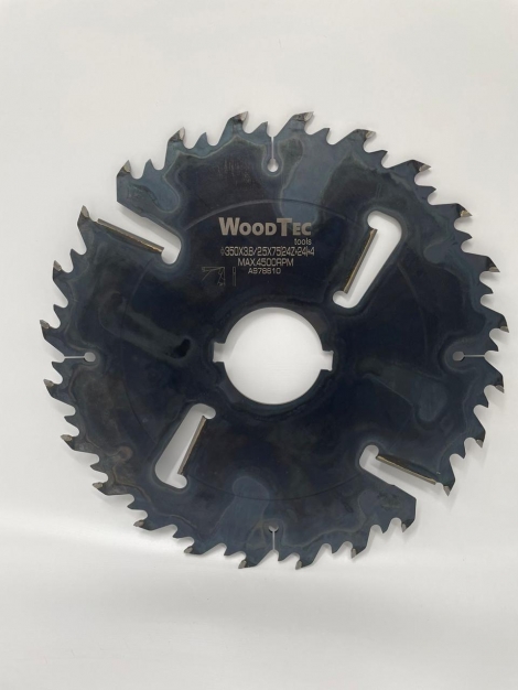 Пила дисковая Ø400 х 50 х 4,2/2,8 Z = (24 + 24) + 4 WoodTec