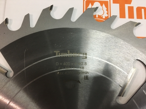Дисковая пила для многопильных станков Timbery 400x50 z18+18+4