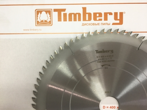 Дисковая пила для торцовочных станков Timbery 400x50 z72