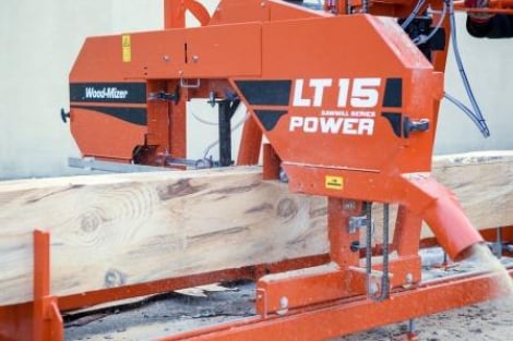 Горизонтальный ленточнопильный станок WoodMizer LT15