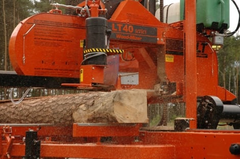 Горизонтальный ленточнопильный станок WoodMizer LT40
