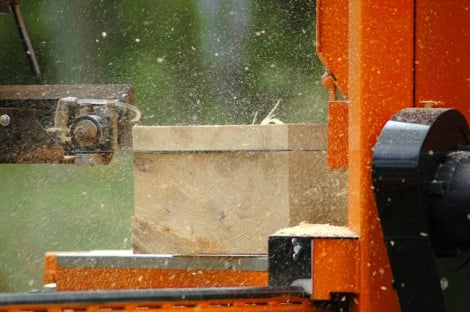 Горизонтальный ленточнопильный станок WoodMizer LT40