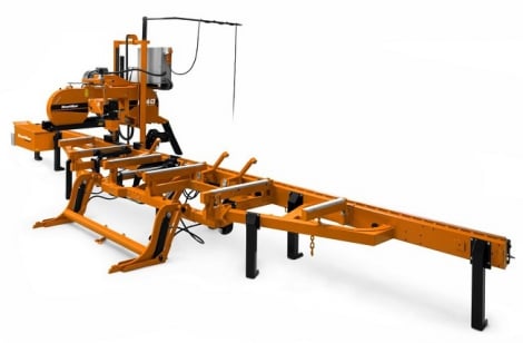Горизонтальный ленточнопильный станок WoodMizer LT40