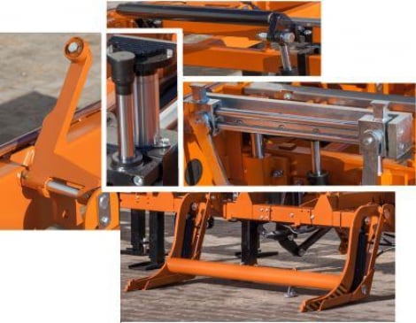 Горизонтальный ленточнопильный станок WoodMizer LT70 Remote