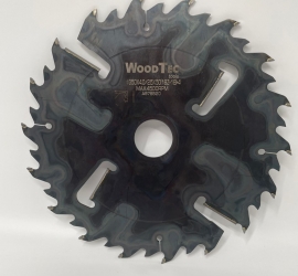 Пила дисковая Ø350 х 50 х 4,0/2,5 Z = (18 + 18) + 4 WoodTec