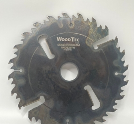 Пила дисковая Ø350 х 50 х 4,0/2,5 Z = (24 + 24) + 4 WoodTec