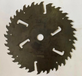 Пила дисковая Ø500 х 50 х 4,8/3,2 Z = (24 + 24) + 6 WoodTec