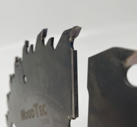 Пила дисковая Ø300 х 50 х 3,5/2,2 Z = (24 + 24) + 4 WoodTec
