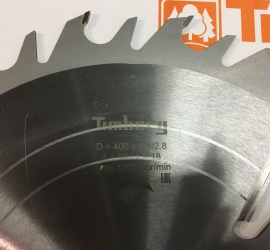 Дисковая пила для многопильных станков Timbery 400x50 z18+18+4