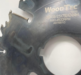 Пила дисковая Ø400 х 50 х 4,2/2,8 Z = (24 + 24) + 4 WoodTec
