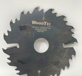 Пила дисковая Ø200 х 40 х 2,2/1,6 Z = (16 + 16) + 2 Woodtec