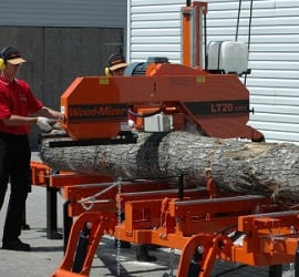 Горизонтальный ленточнопильный станок WoodMizer LT20
