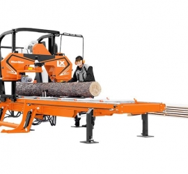 Двухрельсовый ленточнопильный станок Wood-Mizer LX450