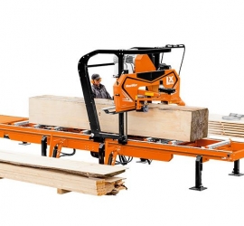 Двухрельсовый ленточнопильный станок Wood-Mizer LX450
