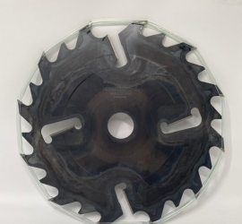 Пила дисковая Ø400 х 50 х 4,2/2,8 Z = (18 + 18) + 4 WoodTec
