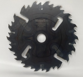 Пила дисковая Ø600 х 50 х 6,0/4,0 Z = (18 + 18) + 6 WoodTec
