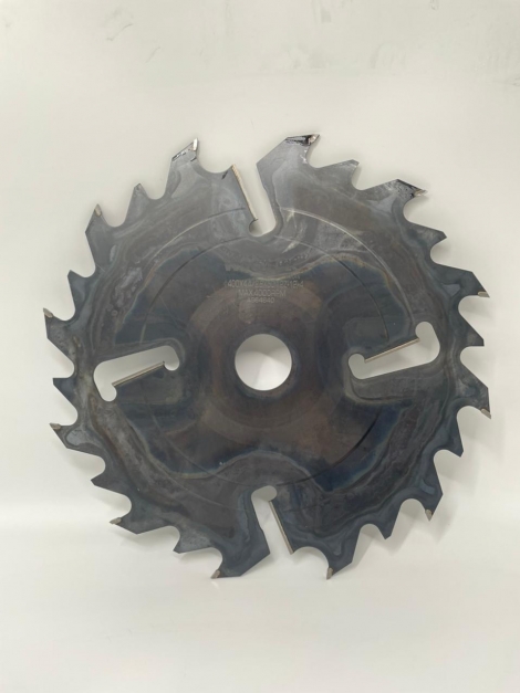Пила дисковая Ø400 х 50 х 4,2/2,8 Z = (18 + 18) + 4 WoodTec